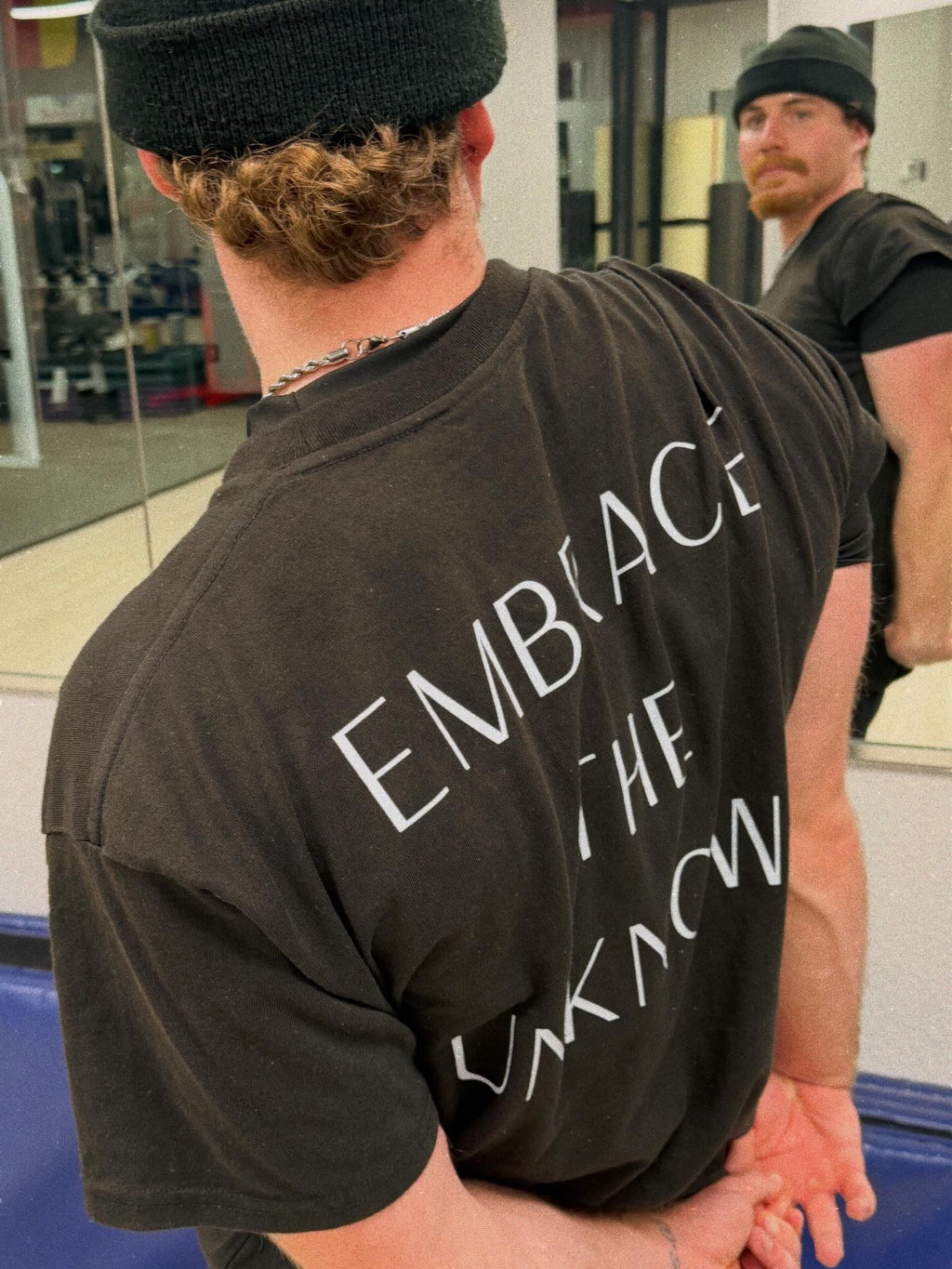 Bold Lettering Oversized Tee