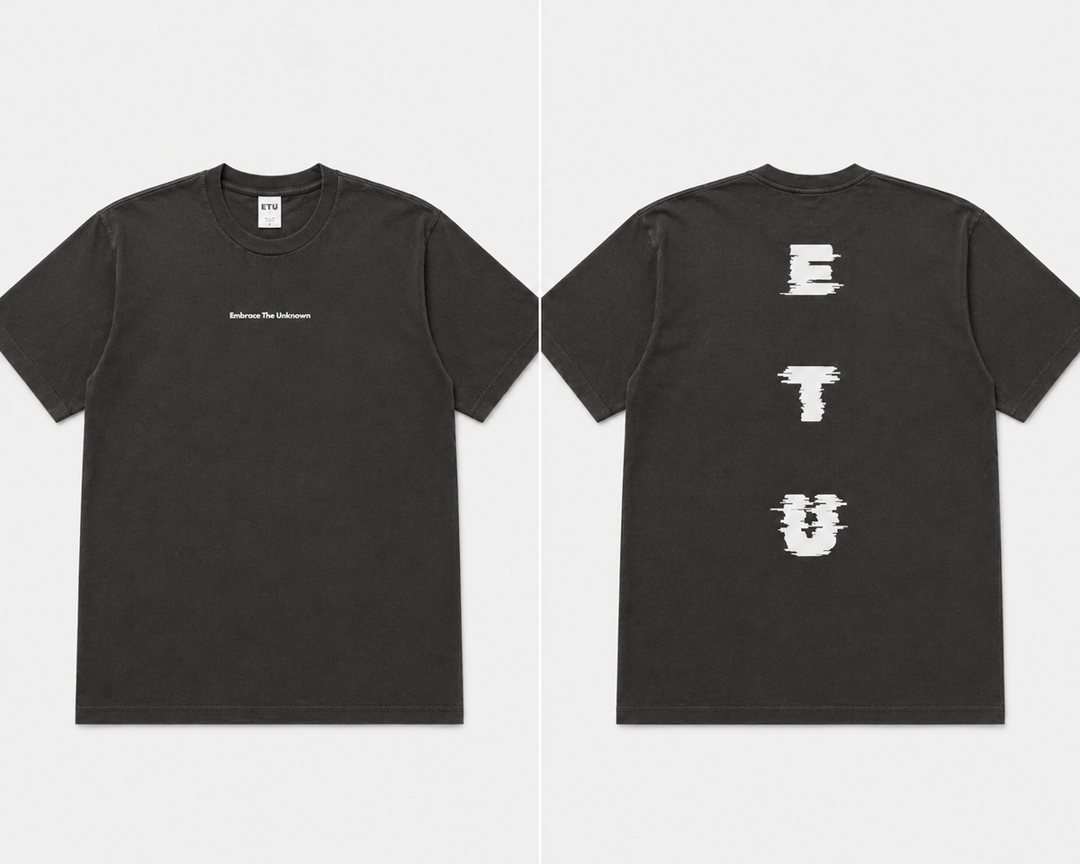 Glitched Oversized Tee