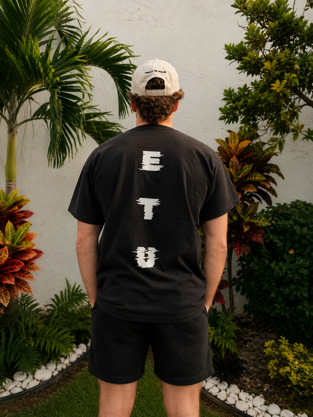 Glitched Oversized Tee